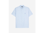 Chemise a manches courtes col classique sky