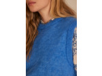 Pull sans manches en mohair SCOTT
