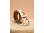 Ceinture imprimée vache