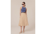 Jupe Jil Beige en Coton