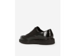 Derbies en cuir avec boucle western black