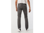 Pantalon straight fit, taille medium haute,jambe ajustée