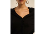 Gilet ajusté col V