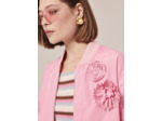 Blouson Basile Blush en Polyester
