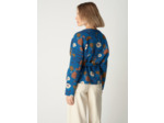 Veste fleur jeans