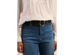 Ceinture tressée en raphia