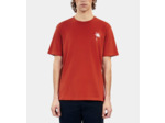 T-Shirt Rouge Avec Broderie Palm Tree red brique
