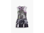 Robe À Manches Courtes En Maille – Femme