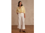 Pantalon droit en lin Pio