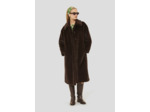 Manteau Melrand Chocolat en Polyester