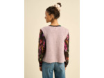 Gilet court sans manches en mohair