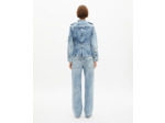 Veste style officier en denim