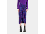 Jupe Midi Nouee blue red