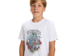 T-shirt Quiksilver blanc classique