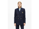 Veste de costume double croisure navy