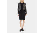 Robe Courte En Jersey Noire black