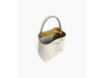 Sac seau Louise en cuir grainé