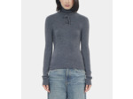 Pull En Cachemire Gris anthracite melange