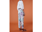 Jean tie & dye parme multicolore