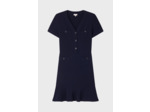 Robe courte cintrée à volants - SYRINN