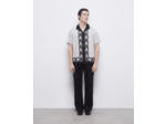 Chemise Manches Courtes Col Classique ecru