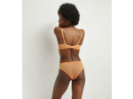 Soutien-gorge à armatures en tulle orange et pois lurex Shiny Mesh