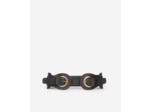 Ceinture en cuir large black