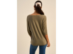 Pull oversize manches chauves souris