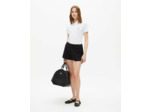 Polo manches courtes broderie poitrine white