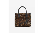 Sac Ming En Cuir Poulain Leopard