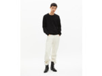 Pull col rond en cachemire noir black