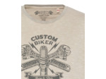 T-shirt col rond imprimé biker TSBRIDGER SCHOTT