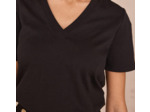 T-shirt col V en 100% coton DANA
