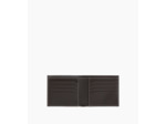 Porte cartes horizontal moyen modèle Léon en cuir lisse