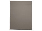 Drap plat Partition Satin de coton Coloris Taupe