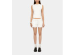 Top Blanc En Maille Ajourée white