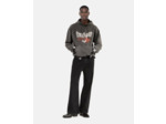 Sweat a capuche avec print devant black