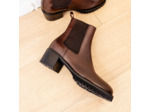 Boots Femme Gardin Marron