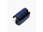 Petit sac bandoulière Simone en cuir suède effet denim