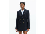 Veste de costume double croisure dark navy