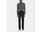 Pantalon Large En Coton Noir black