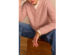 Cardigan LOU en mohair et laine