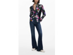 Chemise À Manches Longues En Tissu – Femme