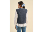 Pull à col rond sans manches