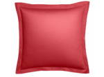 Taie d'oreiller Harmonie Satin de coton coloris Pastèque