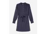 Robe courte a lanches longues navy