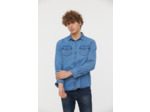 Chemise en jean en coton recyclé