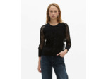 Cardigan details dentelle black