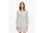 Robe courte a manches longues blue
