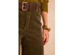Pantalon large LISA en velours côtelé